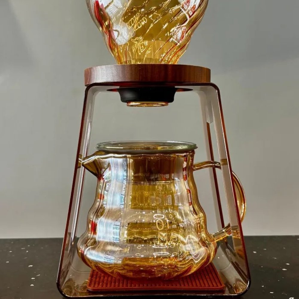 Kit V60 BoroSilicato Ámbar